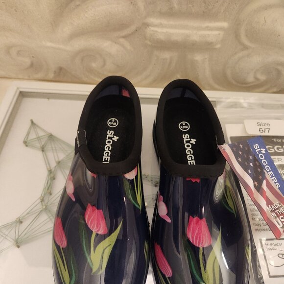 Sloggers Gardening/Waterproof Clog Shoes. NWT. Size 6, plus with extra inserts. - Picture 5 of 9